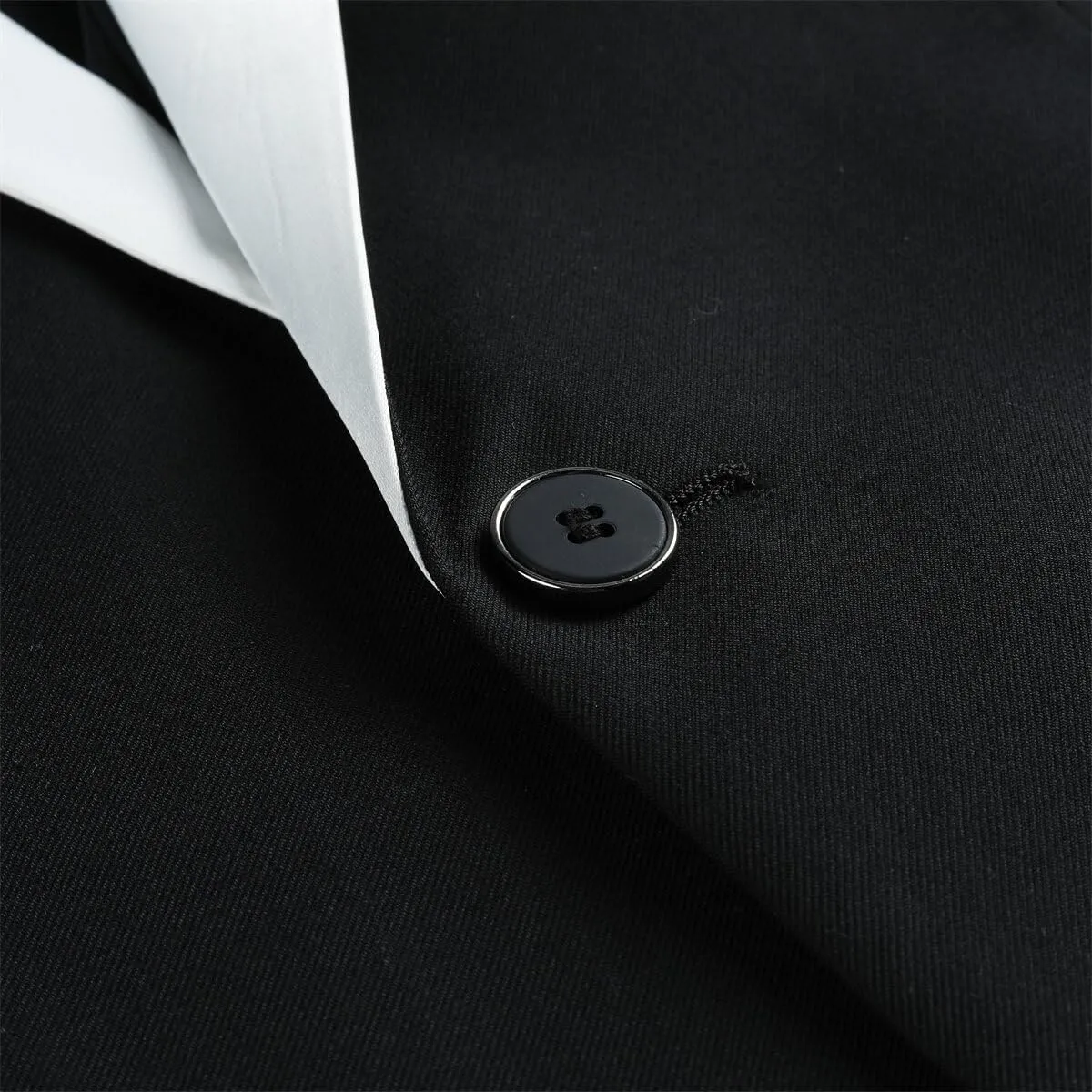 Cloudstyle Mens Tux Suits 2-Piece Shawl Collar Solid Prom Party Jacket Coat Pants Sets
