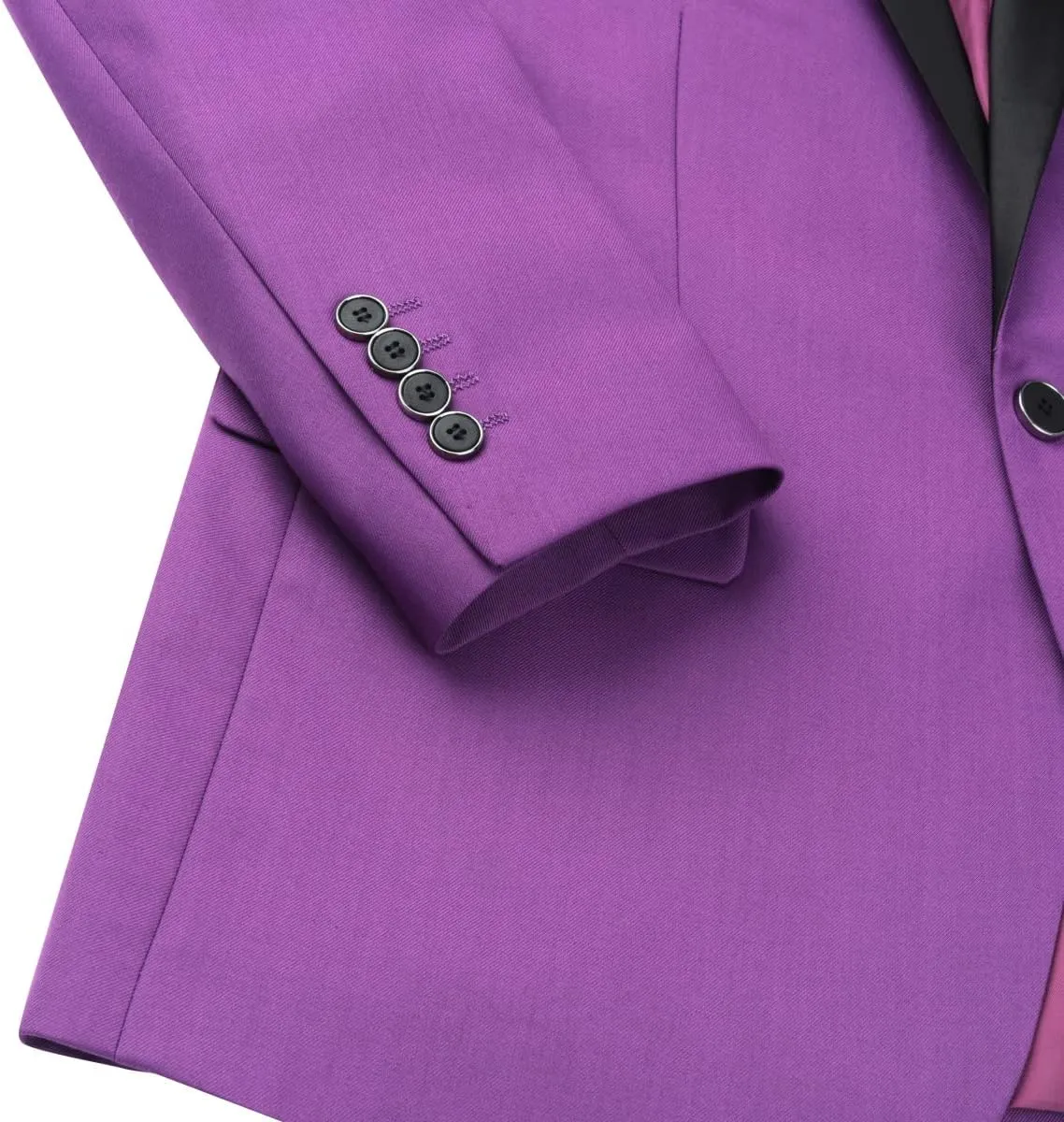 Cloudstyle Mens Tux Suits 2-Piece Shawl Collar Solid Prom Party Jacket Coat Pants Sets