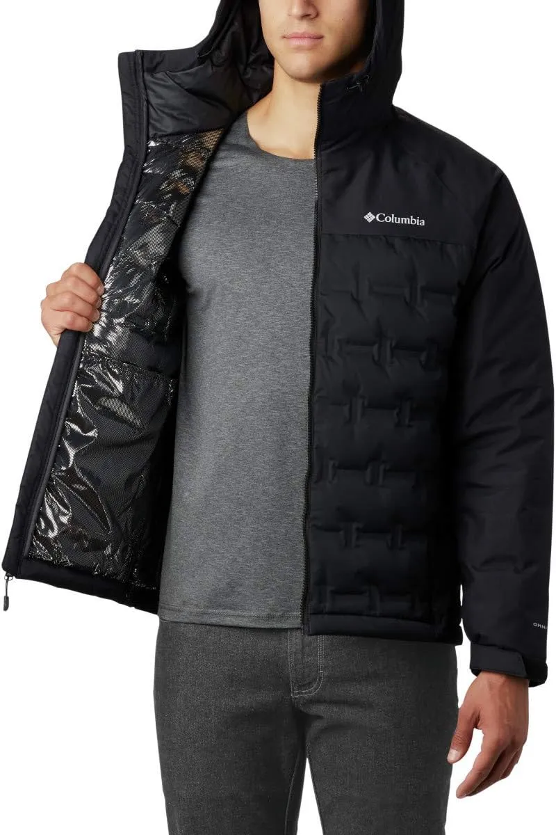 Columbia Men's Grand Trek Down Jacket, Waterproof & Breathable