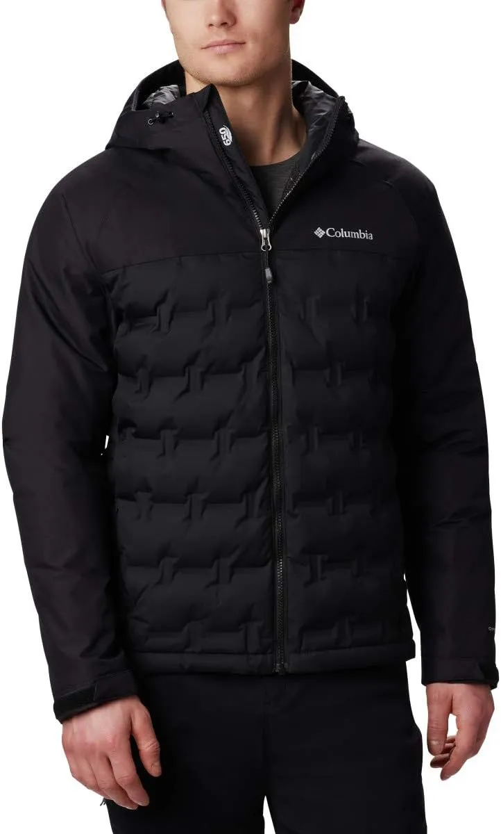 Columbia Men's Grand Trek Down Jacket, Waterproof & Breathable
