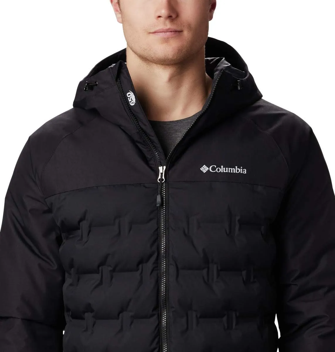 Columbia Men's Grand Trek Down Jacket, Waterproof & Breathable