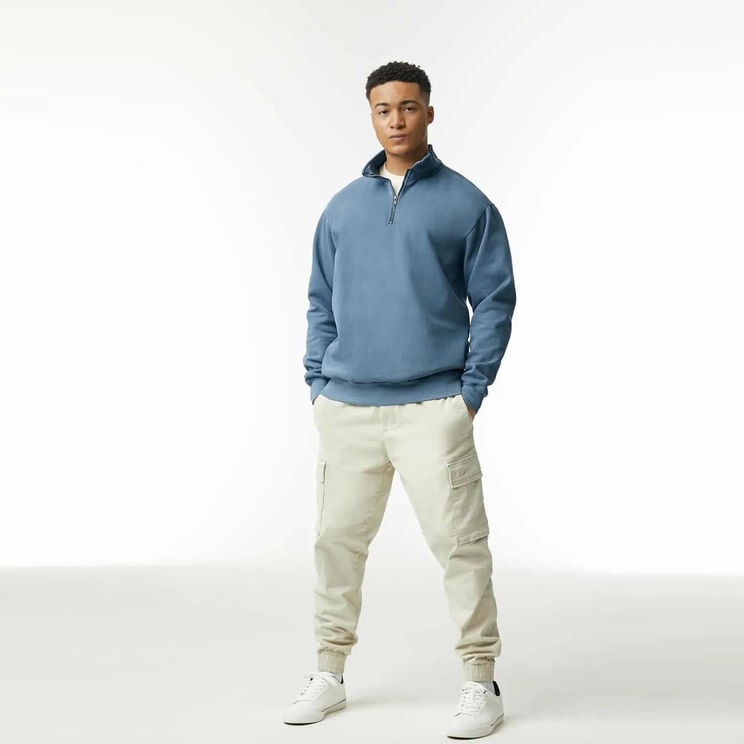 Comfort Colors Adult 1/4 Zip Sweatshirt, Style G1580