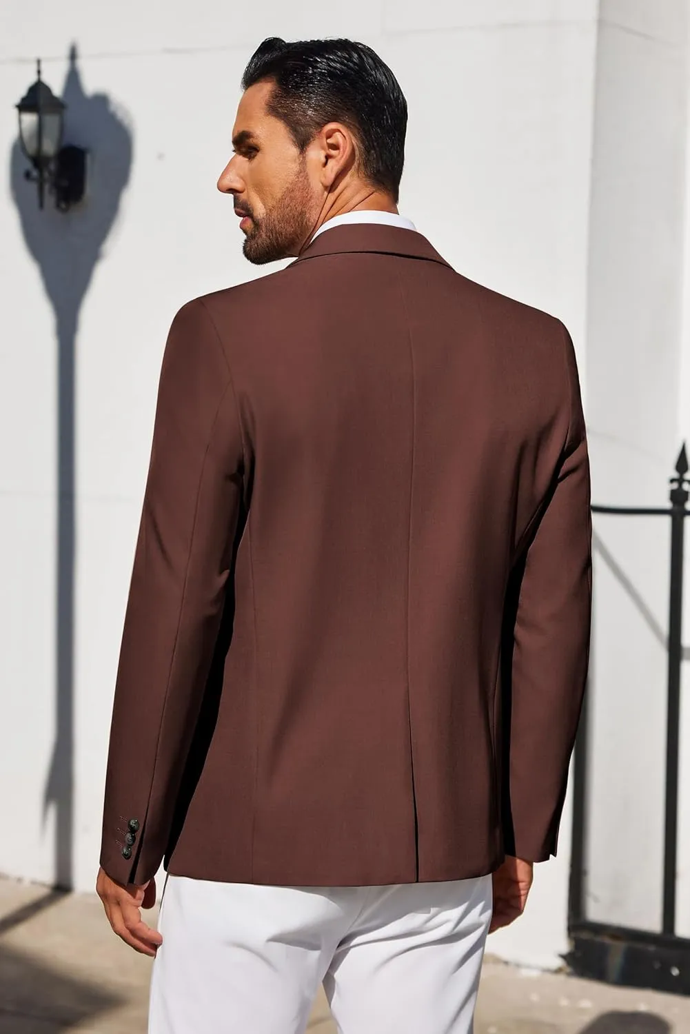 COOFANDY Men's Blazer Business Suit Jacket Slim Fit Two Button Casual Sport Coats