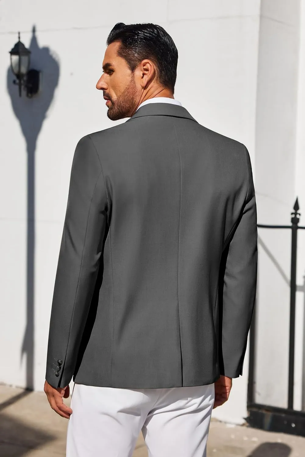 COOFANDY Men's Blazer Business Suit Jacket Slim Fit Two Button Casual Sport Coats
