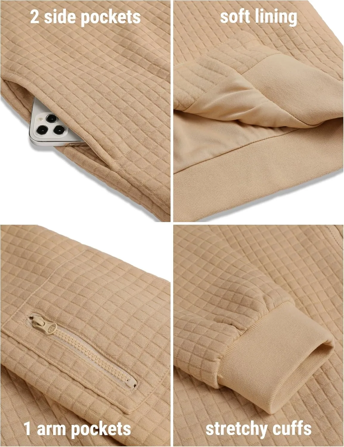 COOFANDY Mens Casual Jackets Lightweight Fall Bomber Jacket Full Zip Knit Sweater Jacket Varsity Coat