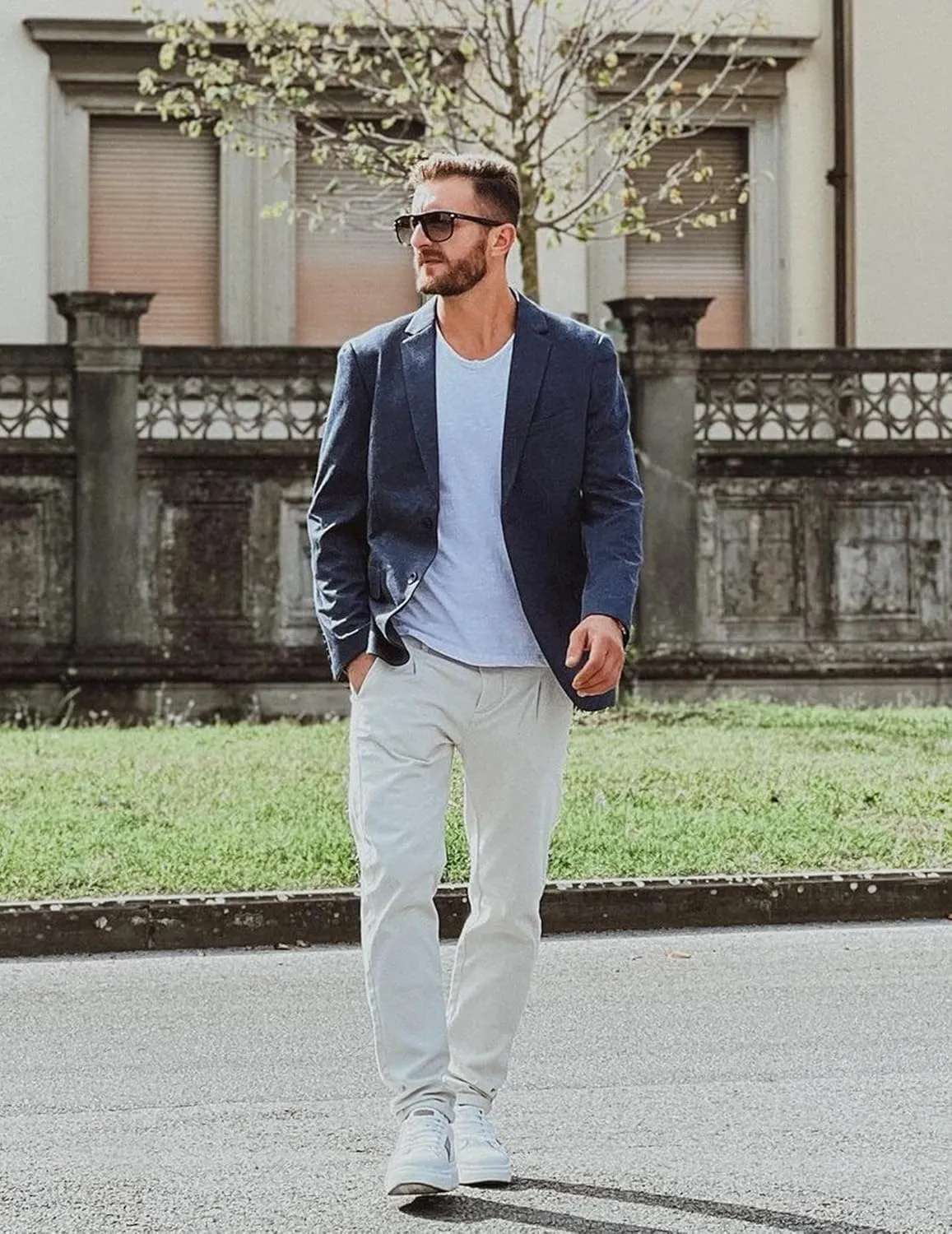 COOFANDY Men's Casual Knit Blazer Stretch Slim Fit Sport Coat Two Button Lightweight Suit Jackets