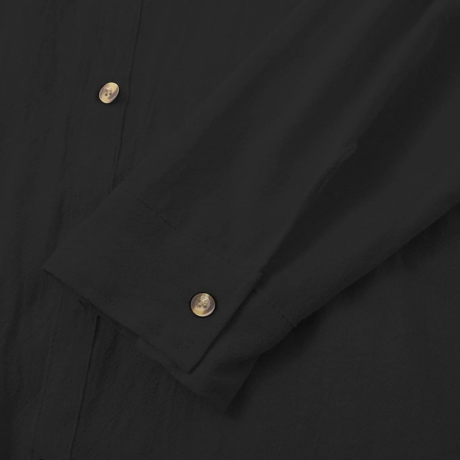 Cotton Linen Shirts for Men Button Drawstring Long Sleeve Tops with Hood Casual Breathable Summer Beach Hoodie