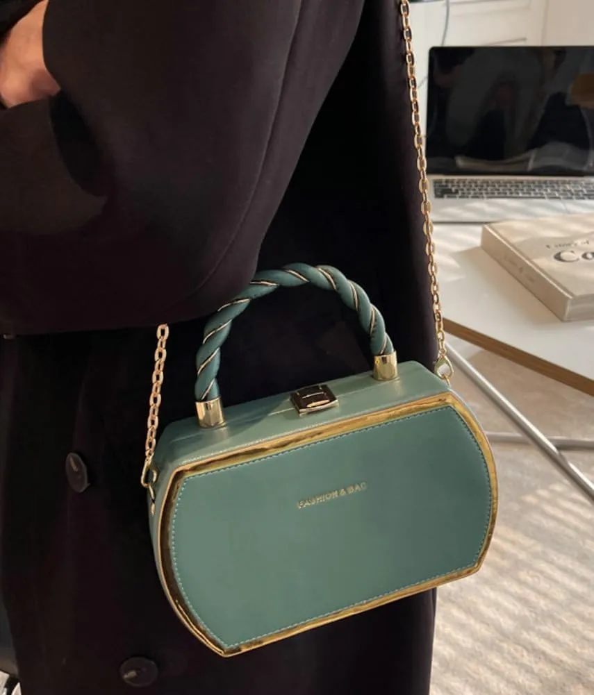 Crossbody Bag PU Leather Square bag for Women Top Handle Purses Satchel Handbags Shoulder Bag 2025