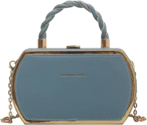 Crossbody Bag PU Leather Square bag for Women Top Handle Purses Satchel Handbags Shoulder Bag 2025