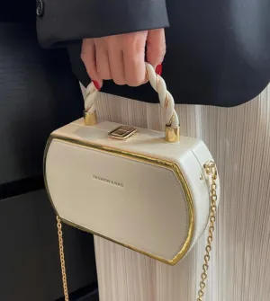 Crossbody Bag PU Leather Square bag for Women Top Handle Purses Satchel Handbags Shoulder Bag 2025