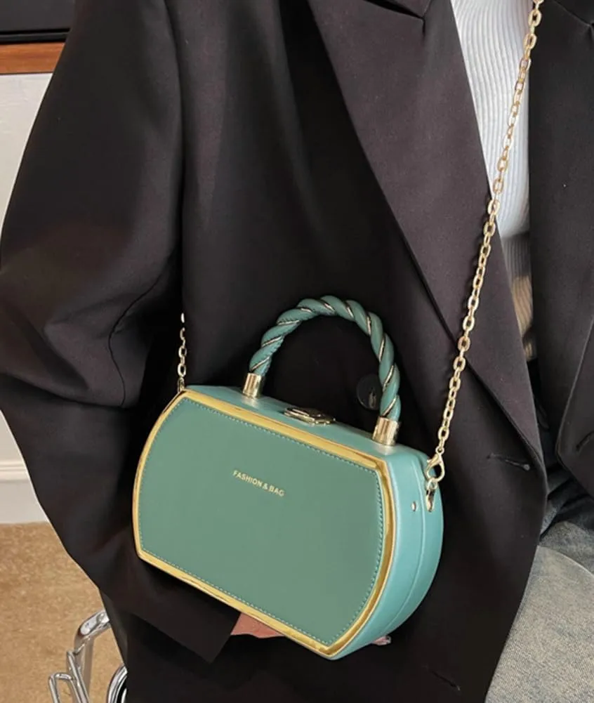 Crossbody Bag PU Leather Square bag for Women Top Handle Purses Satchel Handbags Shoulder Bag 2025