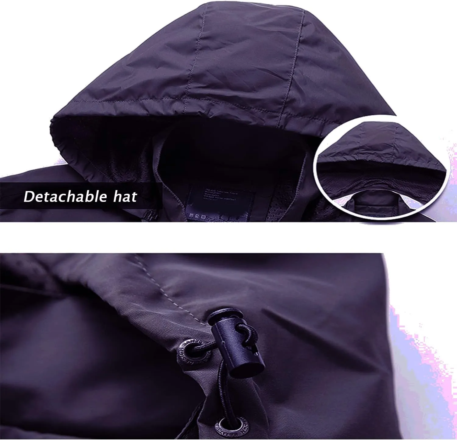 Custom Men's Track Jacket Add Logo Text Customized Athletic Windbreaker