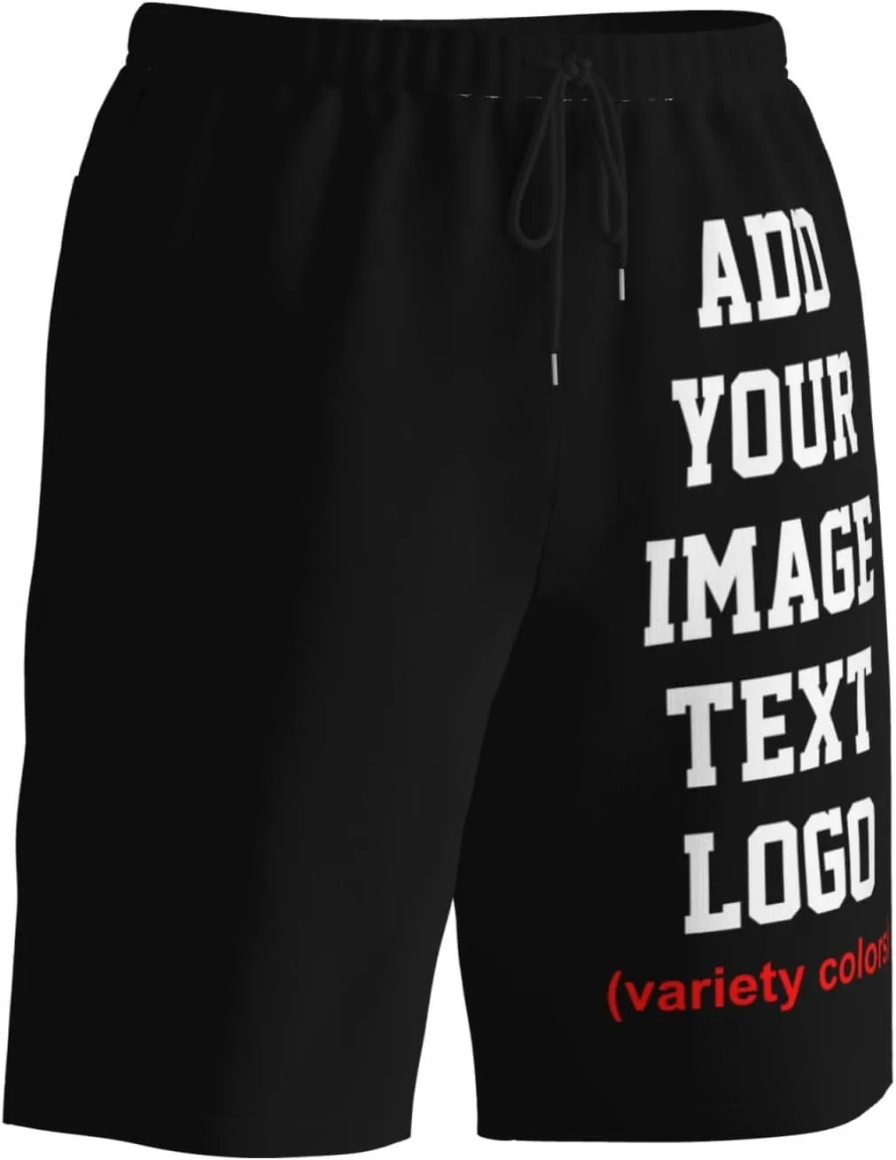 Custom Shorts for Men, Custom Swim Trunks Men Personalized Funny Swim Trunks Beach Board Shorts Swim Shorts Swimwear
