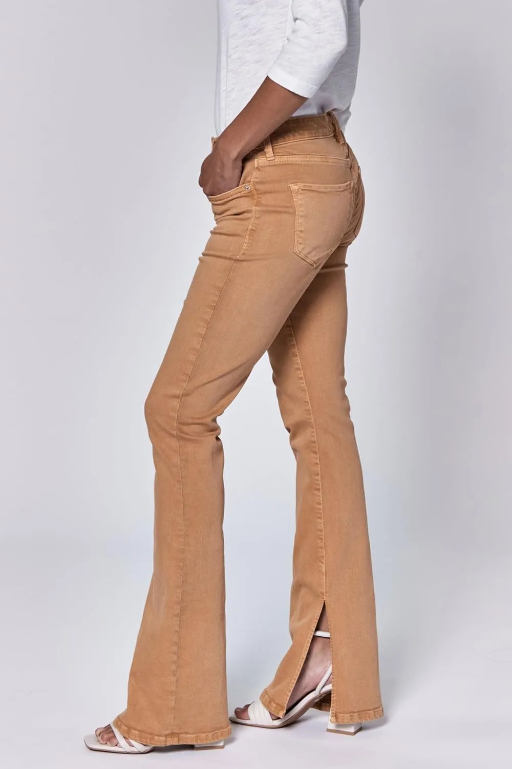 DEAR JOHN Jaxtyn Bootcut Women's Jeans Mid Rise Classic Comfort Stretch Denim