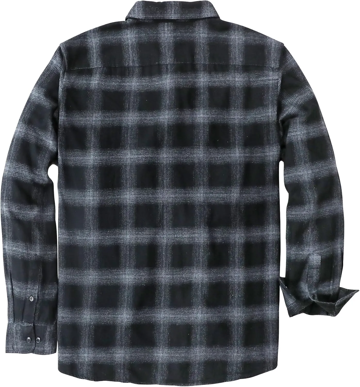 Dubinik Flannel Shirt for Men 100% Cotton Mens Flannel Shirts Long Sleeve Plaid Soft Casual Button Down Shirt Men