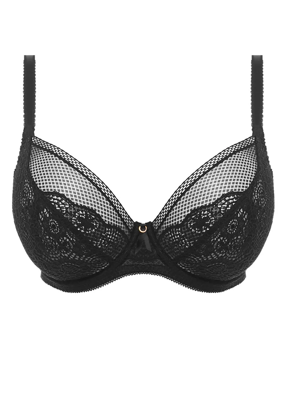 Expression Black Plunge Bra