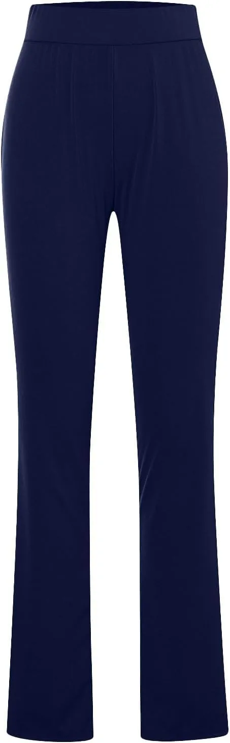 fanmpghleoo Yoga Pants Women Flare Stretchy High Waisted Workout Leggings Tummy Control Casual Athletic Skinny Bell Bottoms