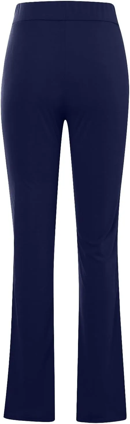 fanmpghleoo Yoga Pants Women Flare Stretchy High Waisted Workout Leggings Tummy Control Casual Athletic Skinny Bell Bottoms