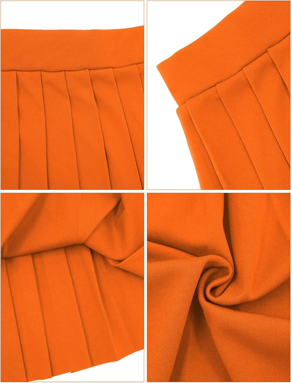 FEOYA Pleated Mini Skirts for Women High Waist Y2K Skirt Short Tennis Skirt A Line Skater Skirts