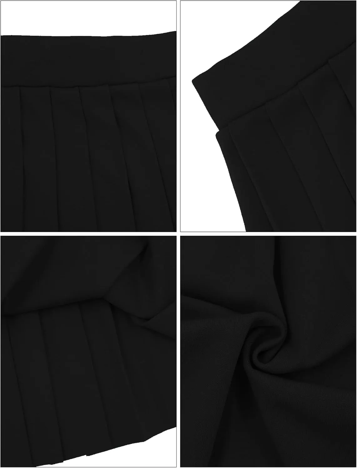 FEOYA Pleated Mini Skirts for Women High Waist Y2K Skirt Short Tennis Skirt A Line Skater Skirts