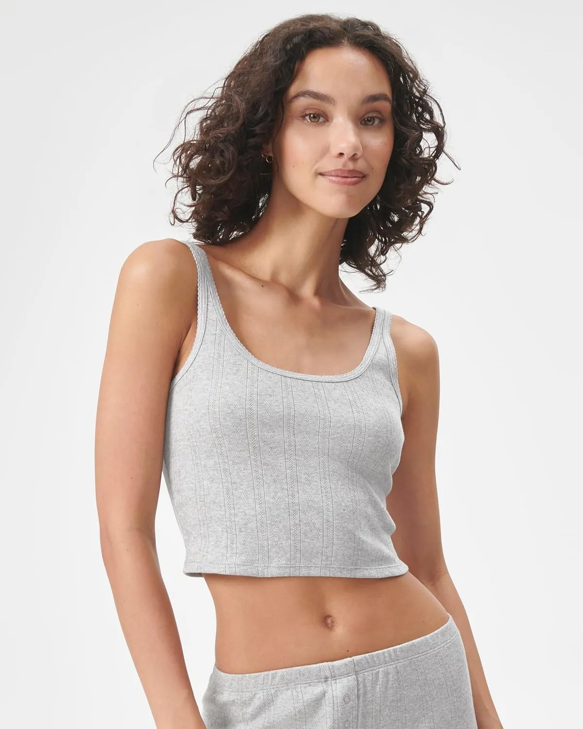 Florence By Mills Women's Cozy Crush Easy Tank, 2 Pack