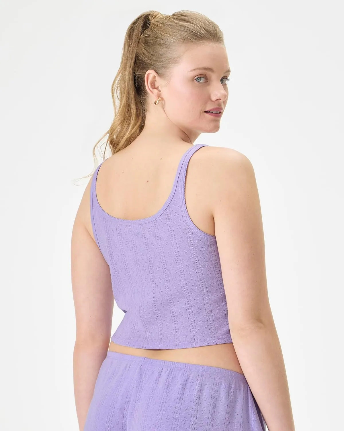 Florence By Mills Women's Cozy Crush Easy Tank, 2 Pack