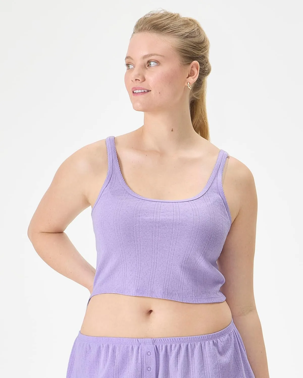 Florence By Mills Women's Cozy Crush Easy Tank, 2 Pack