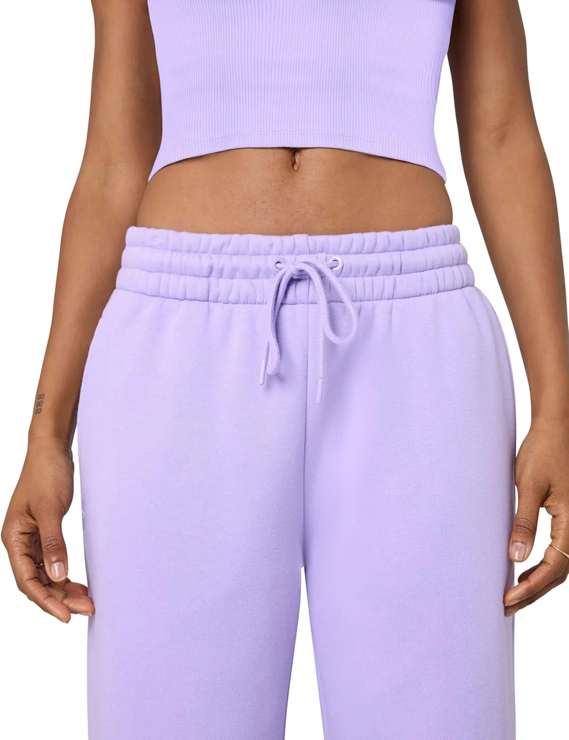 florence by mills Women's Cozy Crush Wide Leg Sweatpant