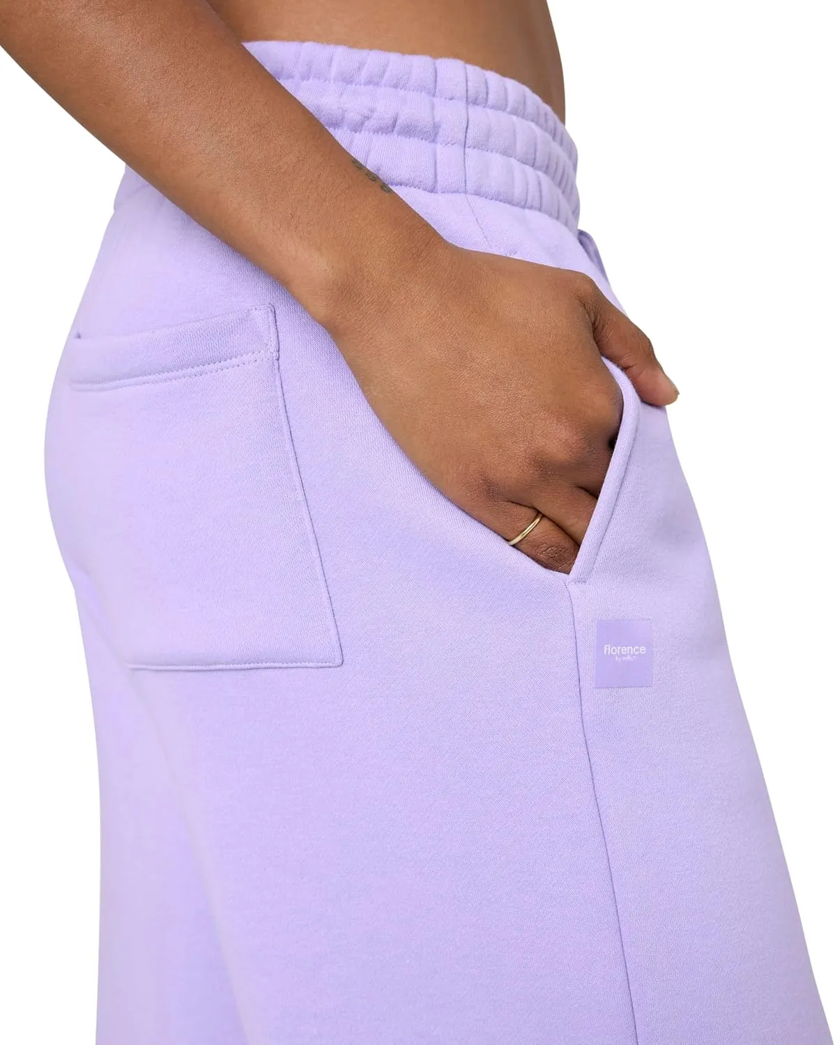 florence by mills Women's Cozy Crush Wide Leg Sweatpant