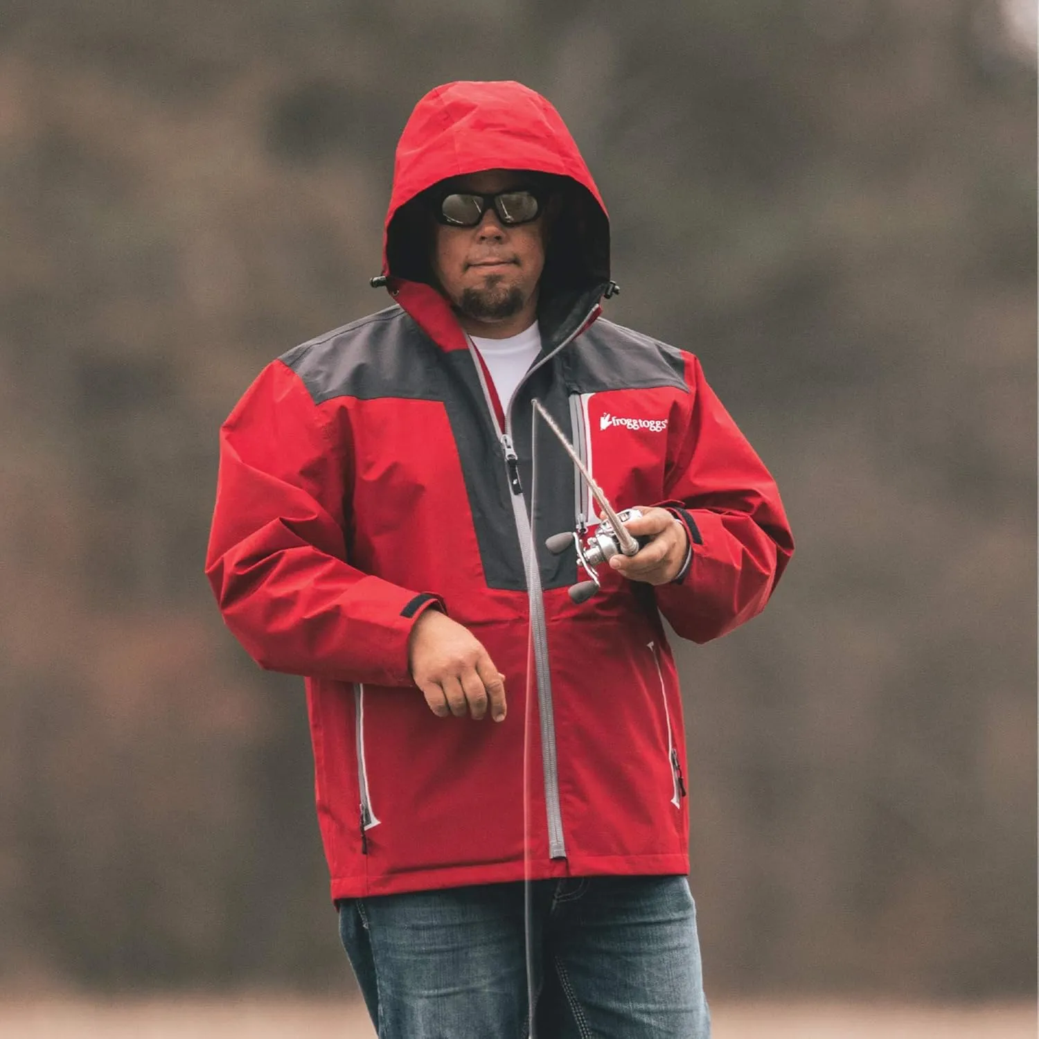 Frogg Toggs Men's Toadz HD Rockslide Waterproof Breathable Rain Jacket
