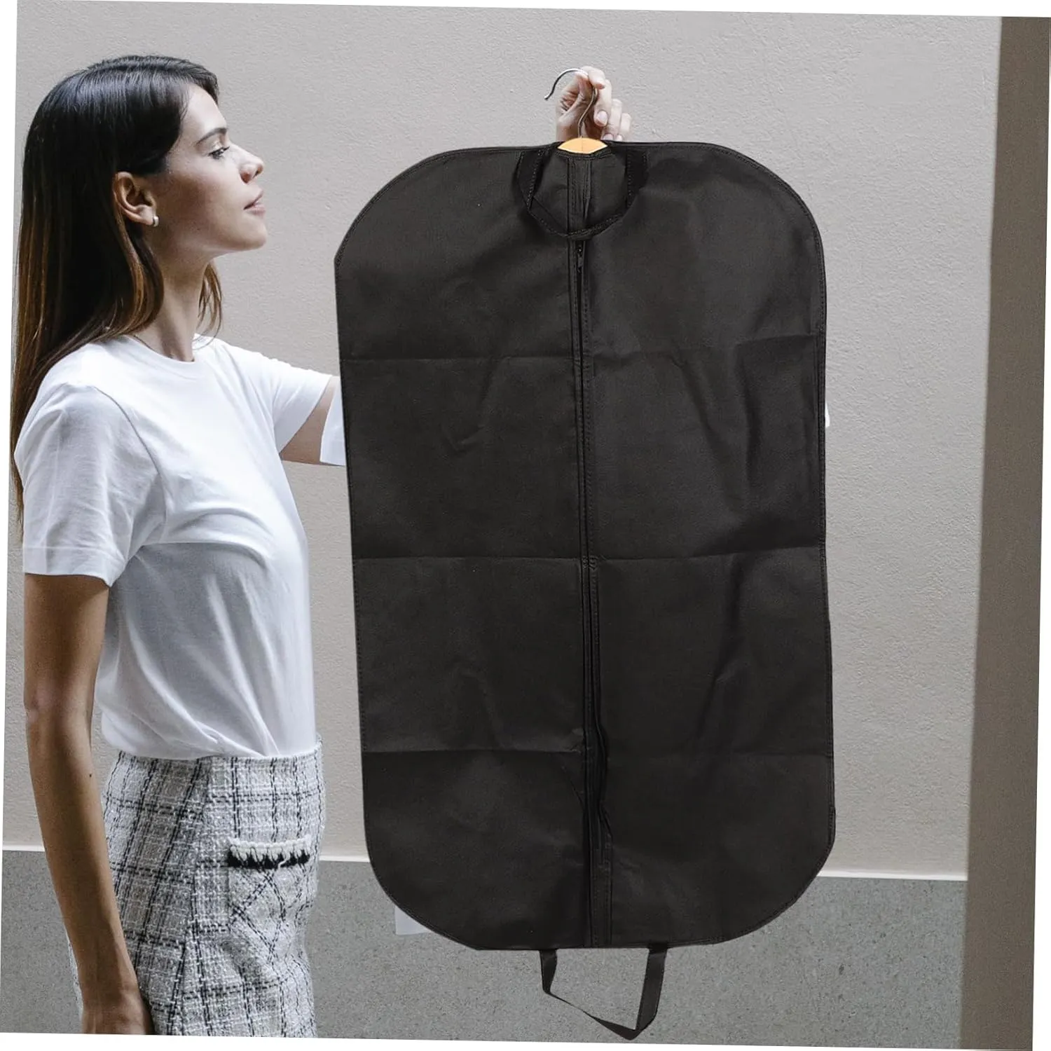 Garneck Dust Cover Storage Bag Suit Cover Hanging Garment Bag for Moving Business Case