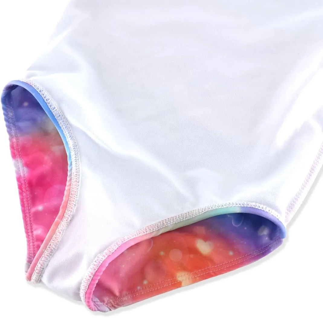 Girls One Piece Swimsuit Quick Dry Beach Swimwear Bathing Suit 2-12 Years