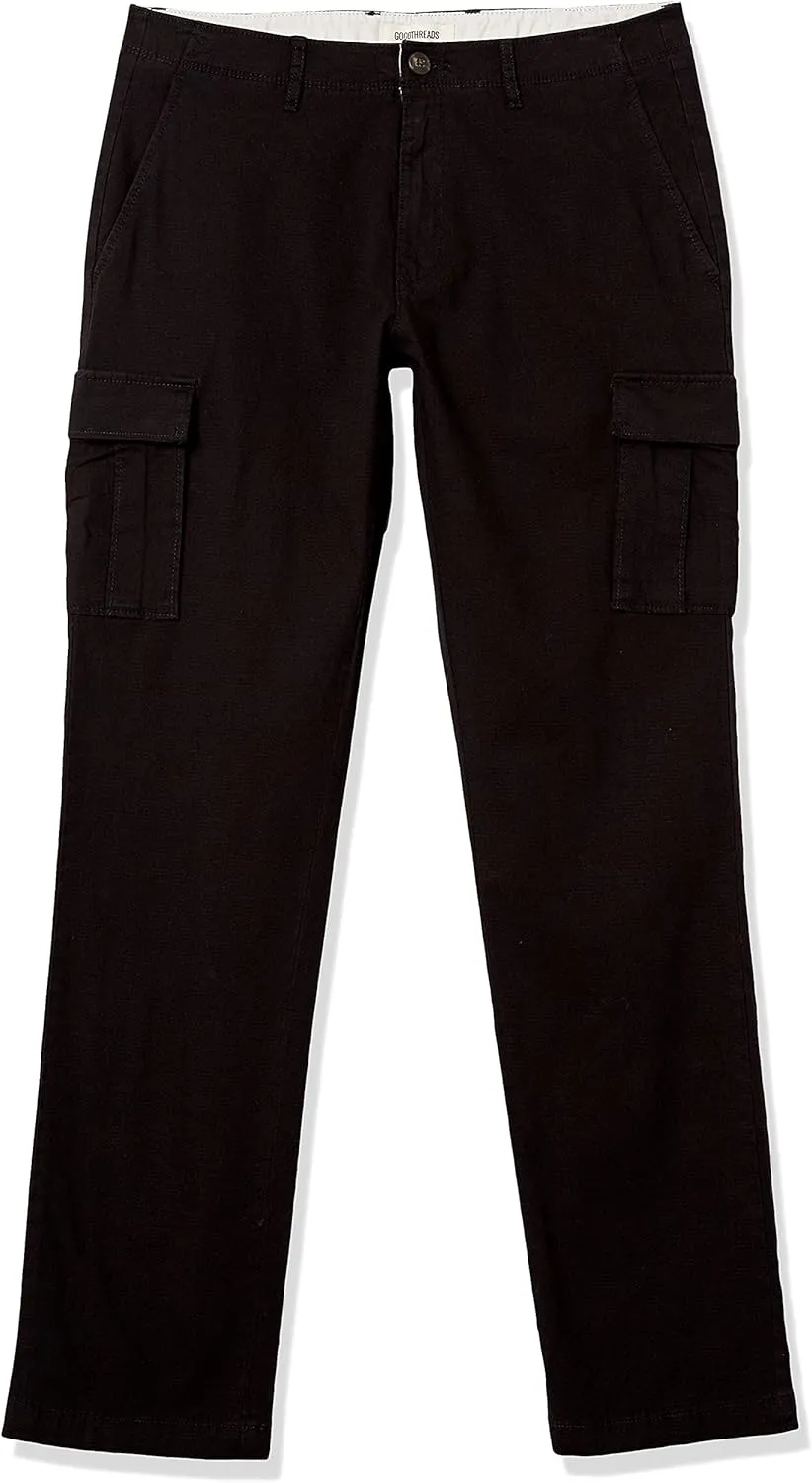 Goodthreads Men's Straight-Fit Comfort Stretch Ripstop Cargo Pant