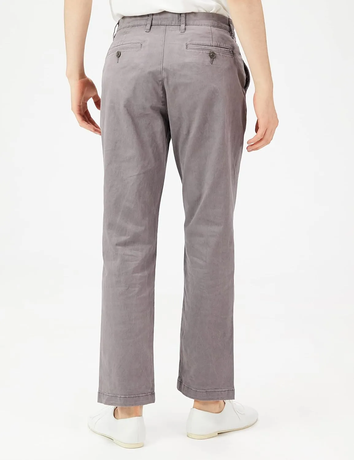 Goodthreads Men's Straight-Fit Washed Comfort Stretch Chino Pant