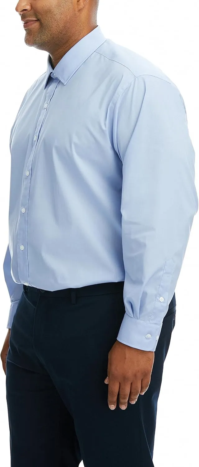 Haggar Premium Comfort Big&Tall Men's Button Down Dress Shirt