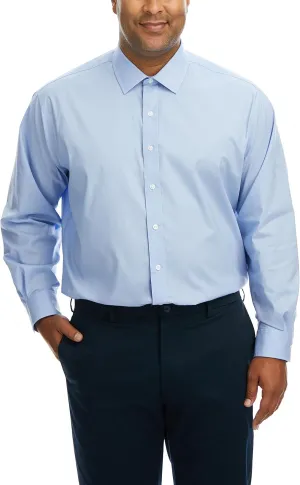 Haggar Premium Comfort Big&Tall Men's Button Down Dress Shirt