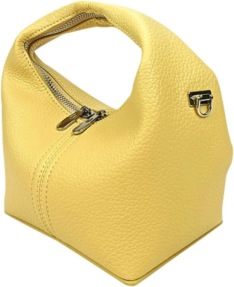 Handbag Slouchy Bags for Women PU Leather Handle Bag Soft Shoulder Top Handle Purses Handbags Travel Work