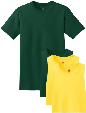 Hanes Comfort Soft Cotton Crewneck T-Shirt (Pack of 3)