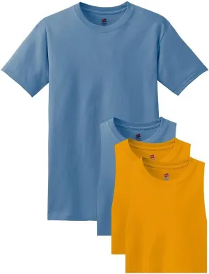 Hanes Comfort Soft Cotton Crewneck T-Shirt (Pack of 3)