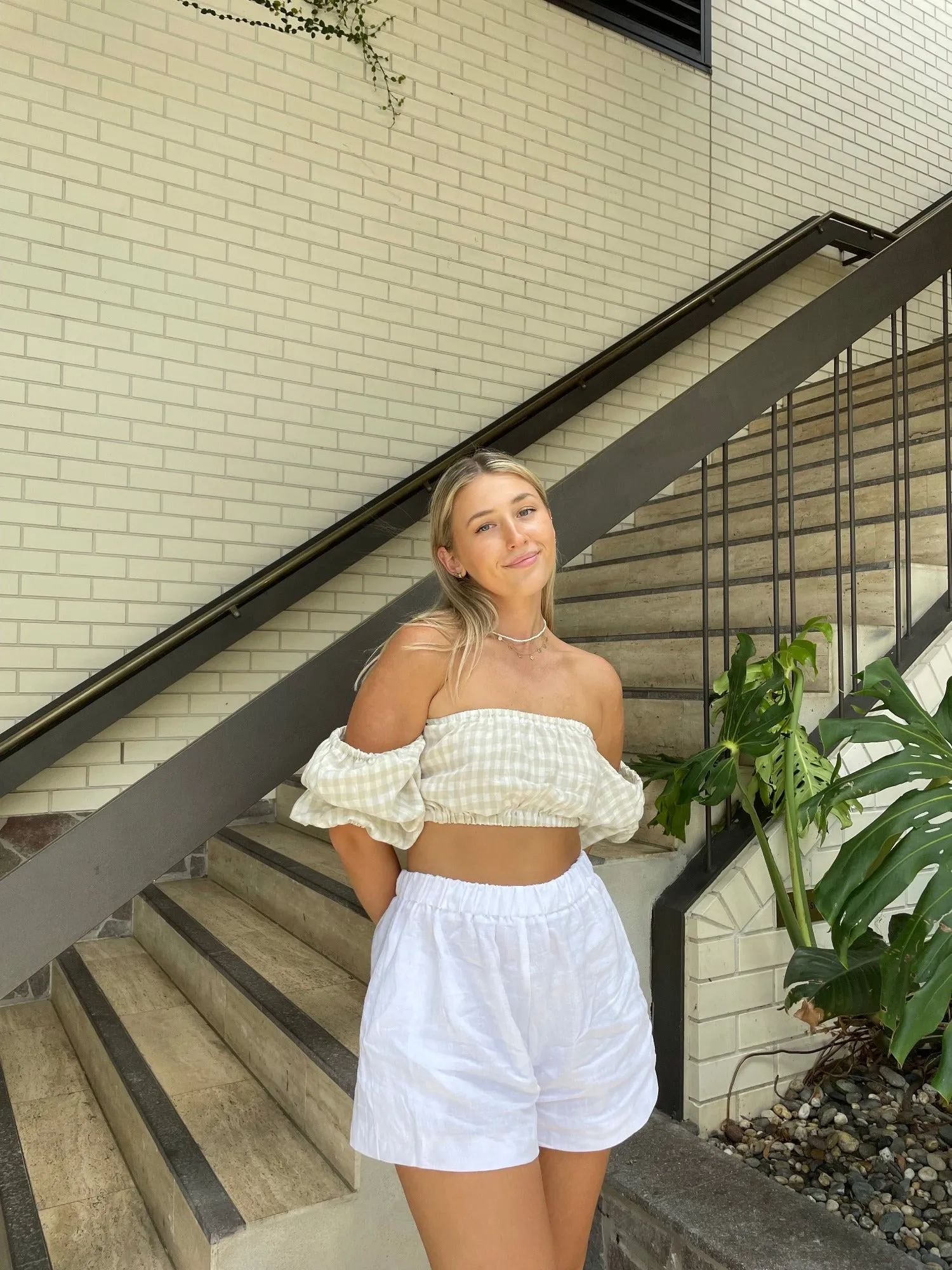 Harper Shorts in White