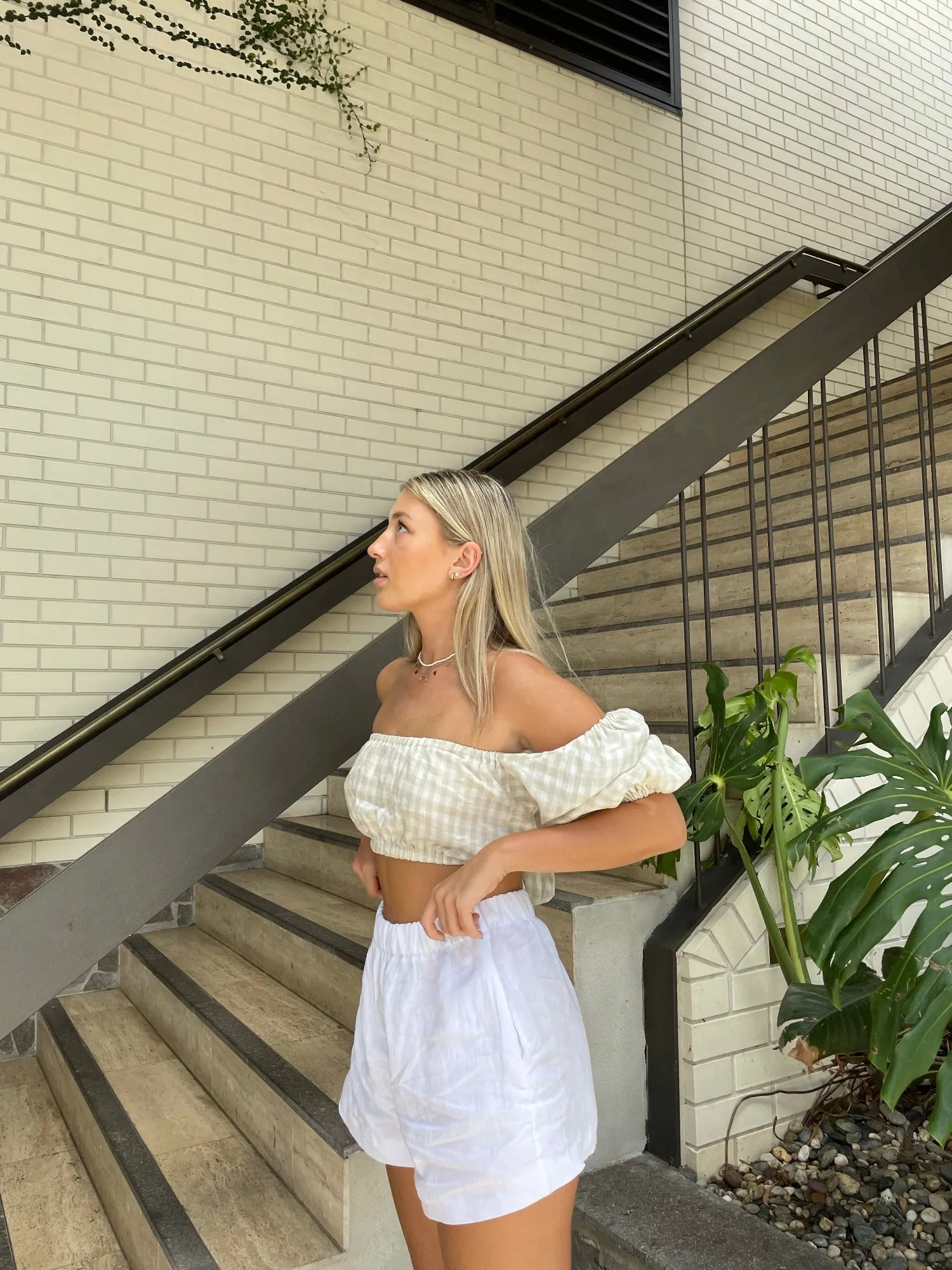 Harper Shorts in White