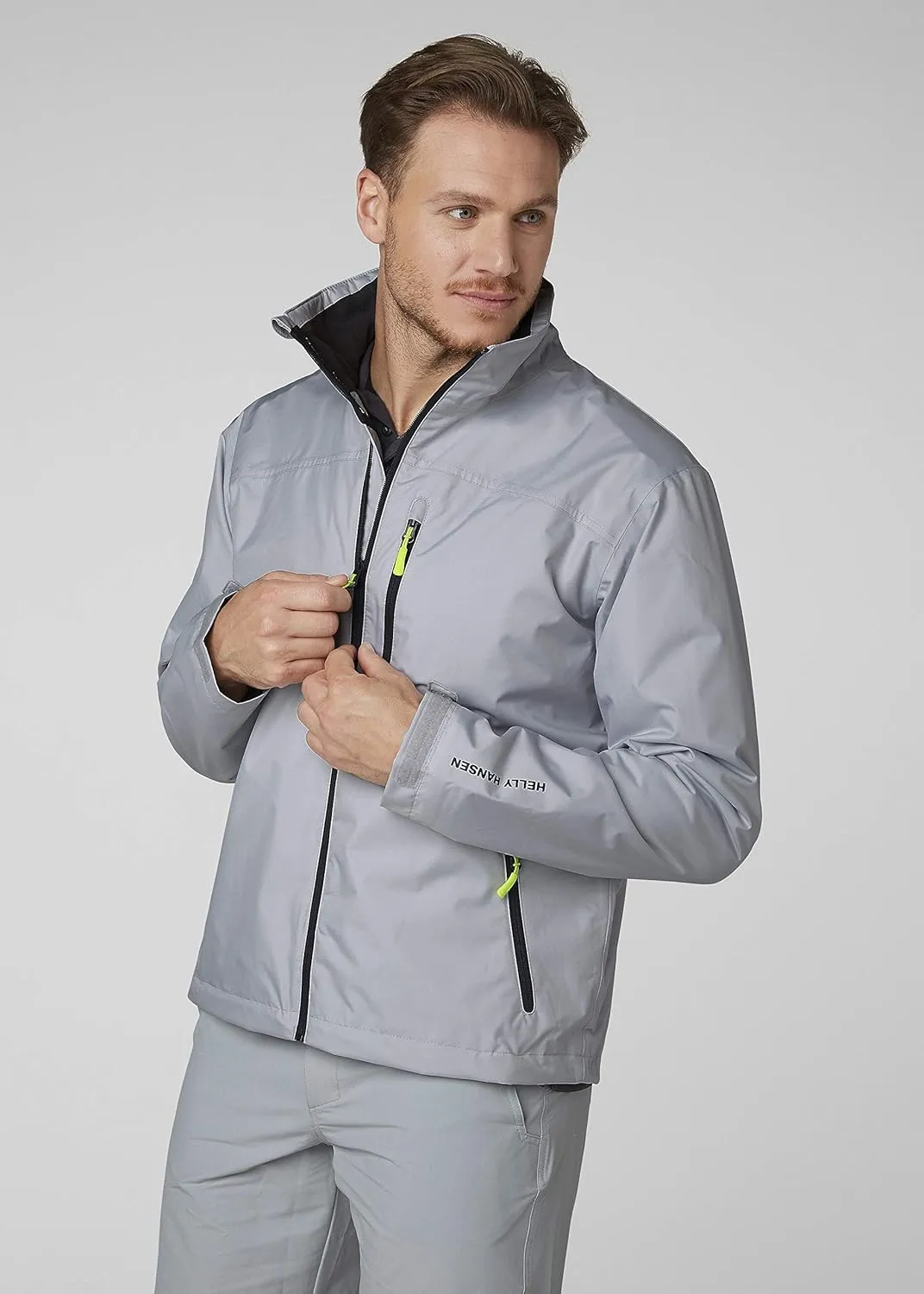 Helly Hansen Men's Crew Waterproof Windproof Breathable Rain Coat Jacket