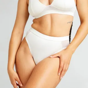 High Cut Brief (Bone)