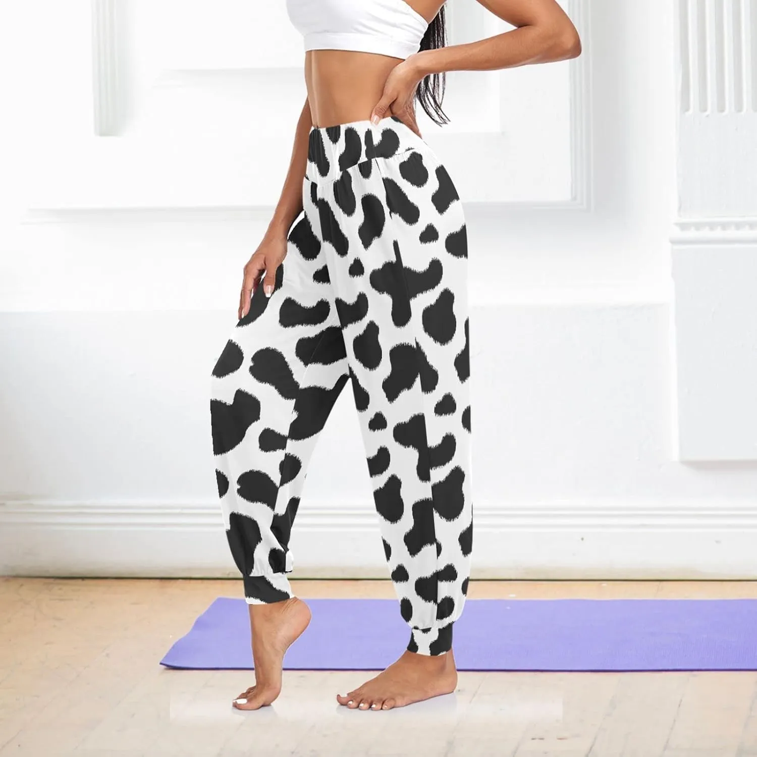 Hippie Harem Pants Cozy Yoga Trousers Casual Dance Sweatpants