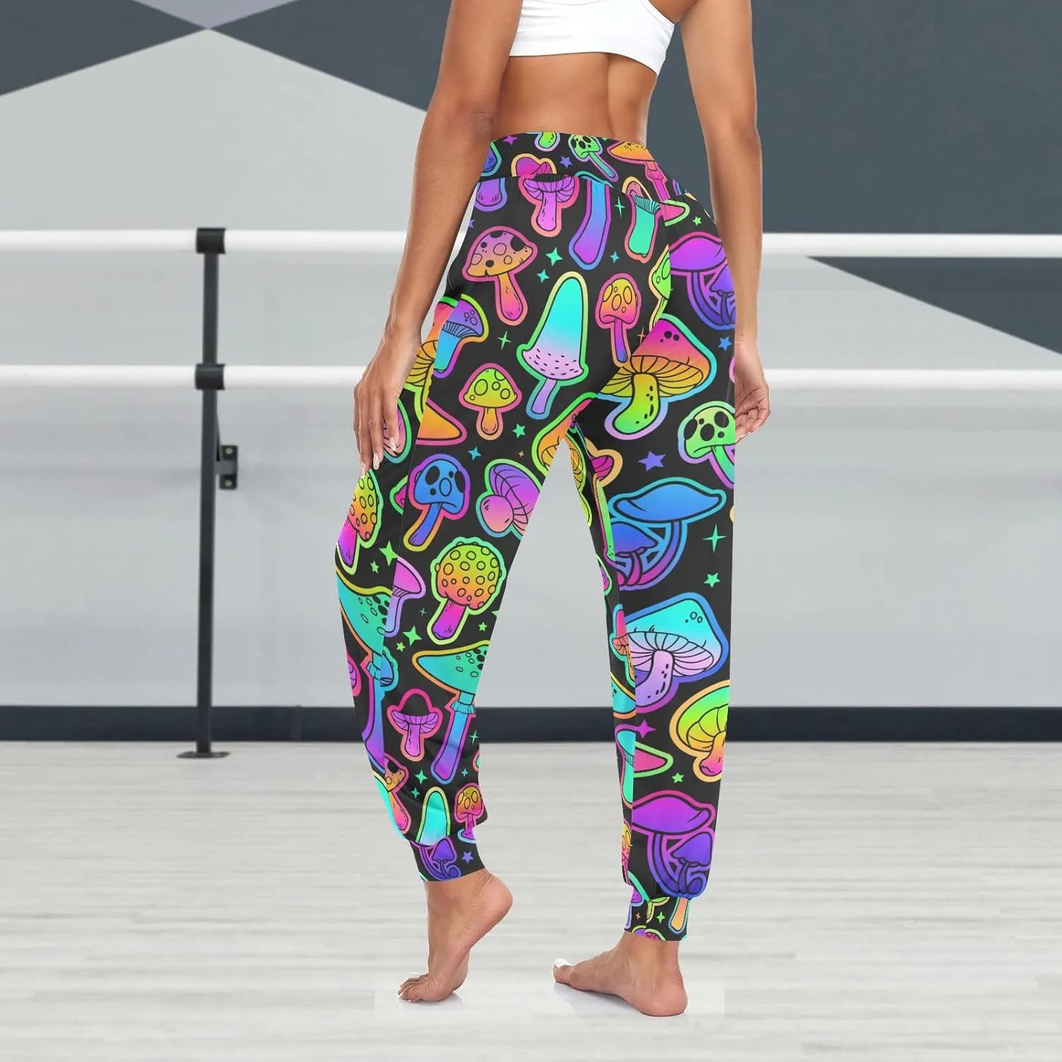Hippie Harem Pants Cozy Yoga Trousers Casual Dance Sweatpants