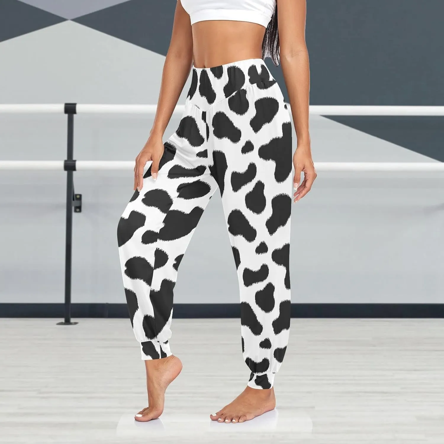 Hippie Harem Pants Cozy Yoga Trousers Casual Dance Sweatpants