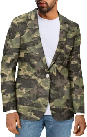 Horeset Aztec Tribal Indian Mens Blazer Novelty Slim Fit Casual Sport Coats Jacket for Daily Prom Party