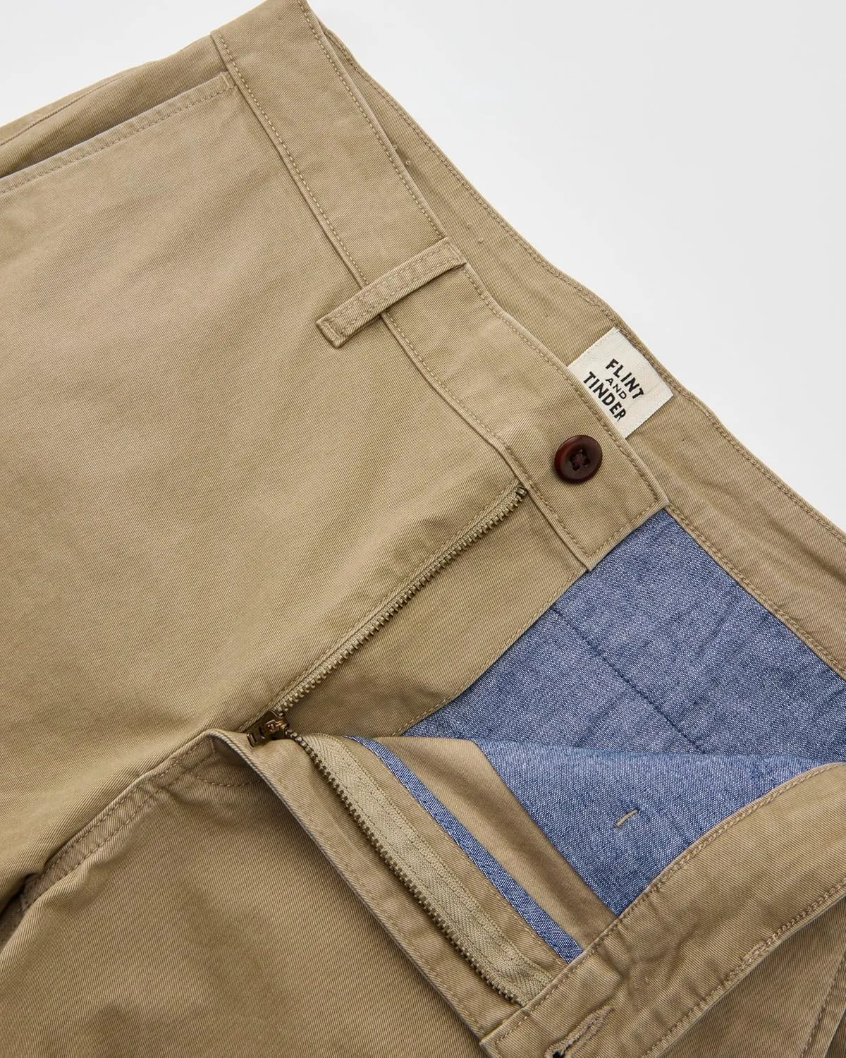 Huckberry Flint and Tinder Men's 365 Chino Short, Stretch Comfort Men's Shorts