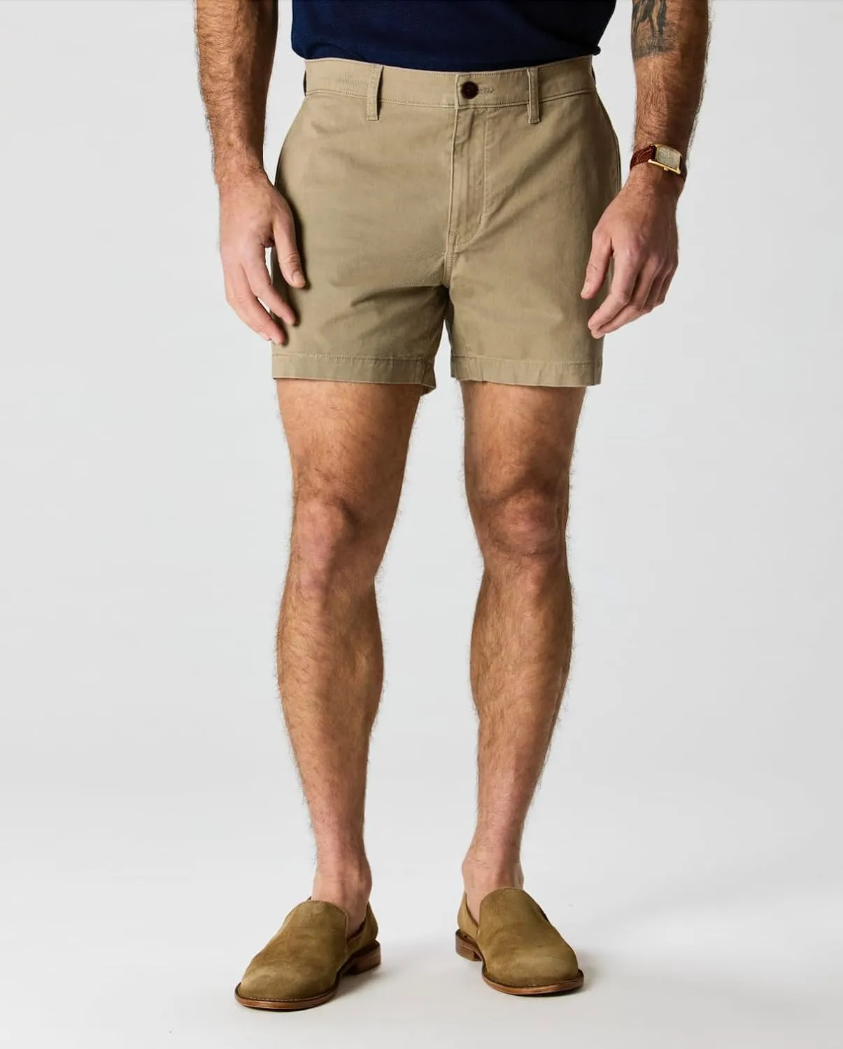Huckberry Flint and Tinder Men's 365 Chino Short, Stretch Comfort Men's Shorts
