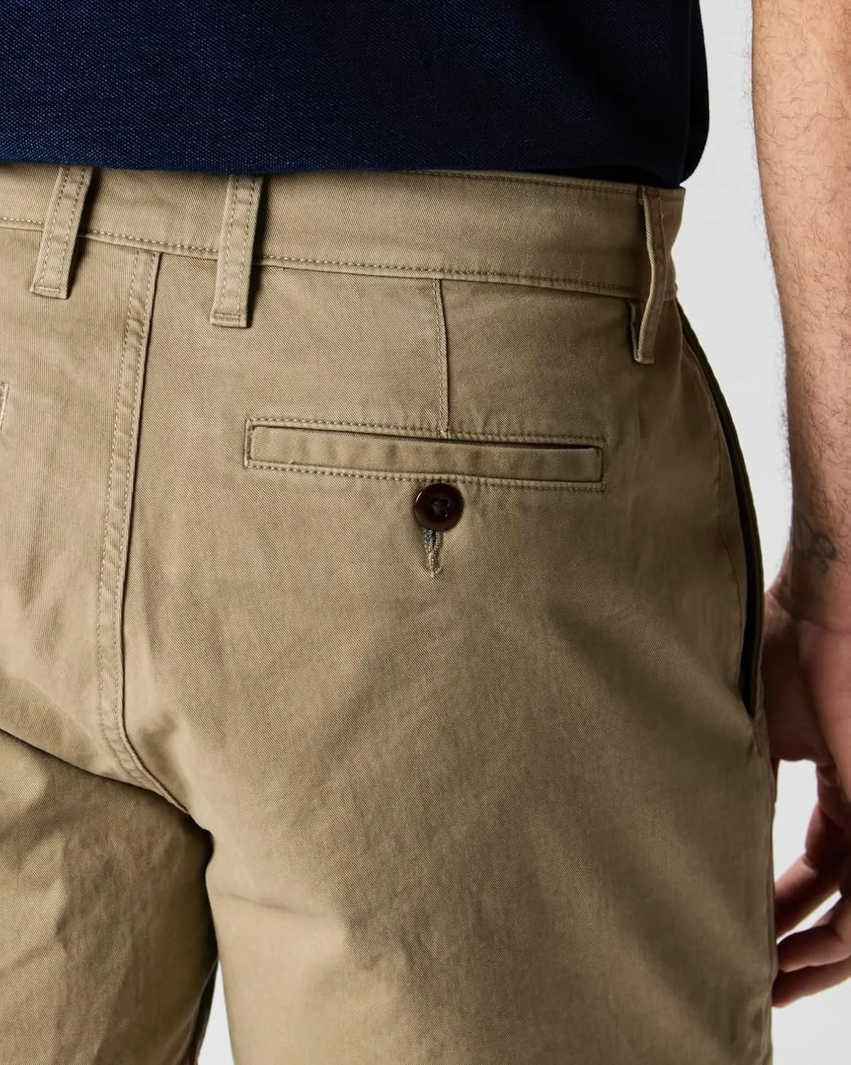 Huckberry Flint and Tinder Men's 365 Chino Short, Stretch Comfort Men's Shorts
